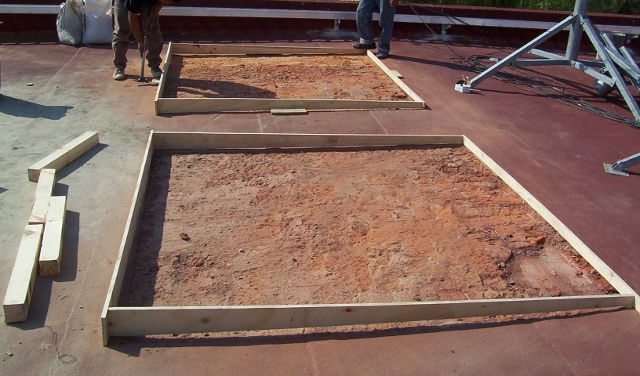 Cimientos de antenas